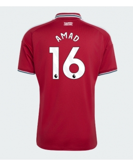 Manchester United Amad Diallo #16 Maglia Gara Casa Repliche 2026-27 Maniche Corte Manchester United Amad Diallo #16 Maglia Gara Casa Repliche 2026-27 Maniche Corte